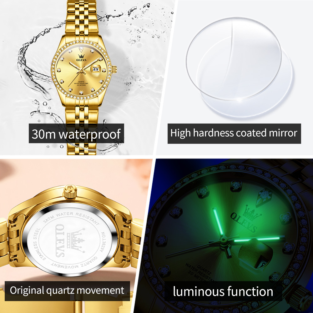 OLEVS Luksusowy Elegancki Zega – Luxury Watch Top 10 recenzja i cena