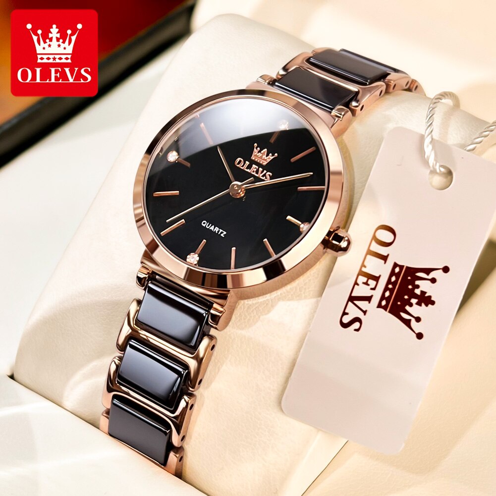 OLEVS modne zegarki damskie Re – Luxury Watch For Sale recenzja i cena