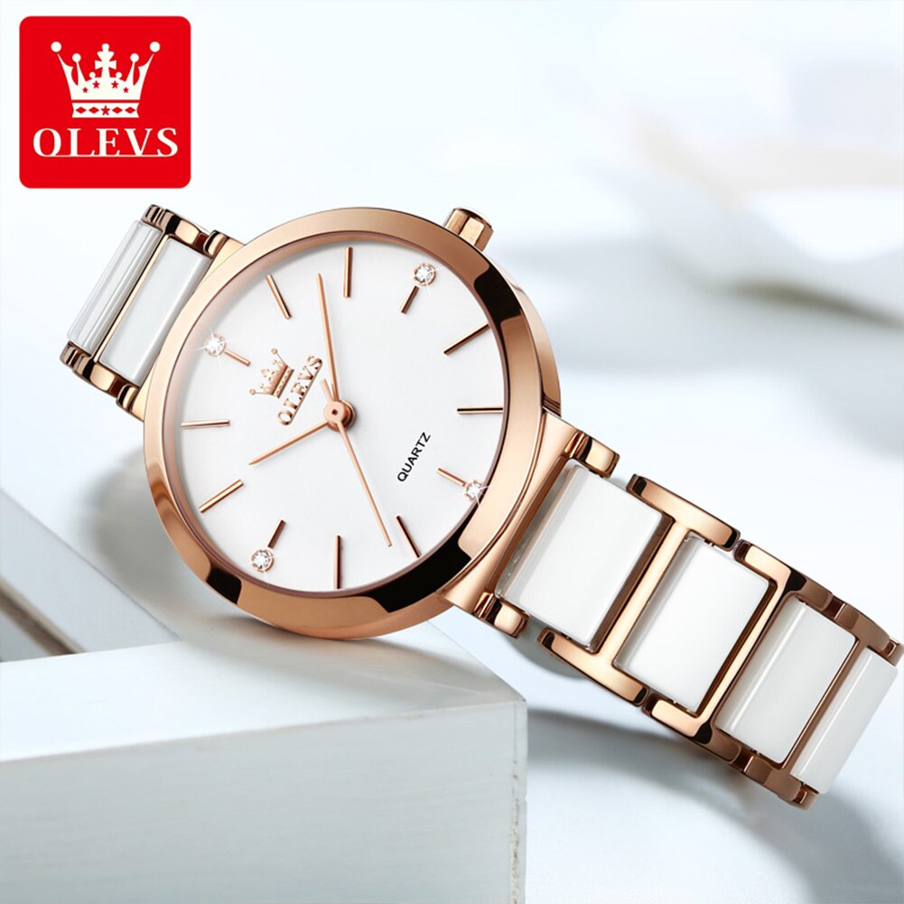 OLEVS modne zegarki damskie Re – Luxury Watch For Sale recenzja i cena