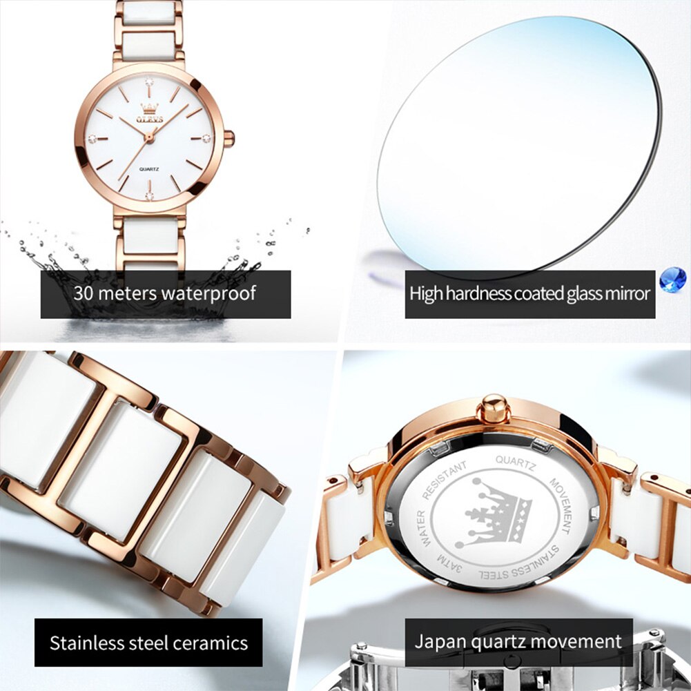 OLEVS modne zegarki damskie Re – Luxury Watch For Sale recenzja i cena